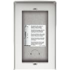 BTICINO - 2-moduliger Aufputzkasten, 1-reihig, Farbe: Allwhite