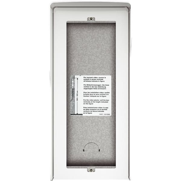 BTICINO - 3-moduliger Aufputzkasten, 1-reihig, Farbe: Allwhite