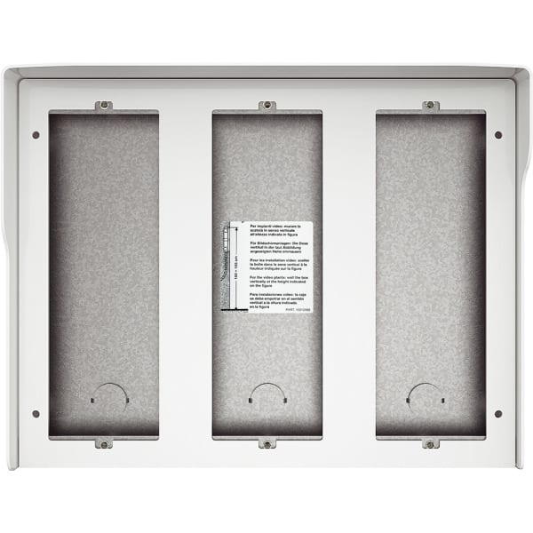BTICINO - 9-moduliger Aufputzkasten, 2-reihig, Farbe: Allwhite