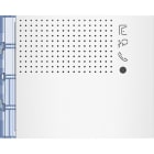 BTICINO - Frontblende Lautsprecher LED Allwhite