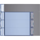 BTICINO - Frontblende Ruftastmodul 3Rt Allstreet
