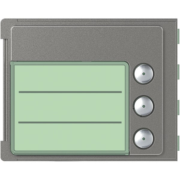 BTICINO - Frontblende Ruftastmodul 3Rt Robur