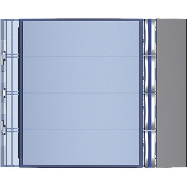 BTICINO - Frontblende Ruftastmodul 4Rt Allstreet
