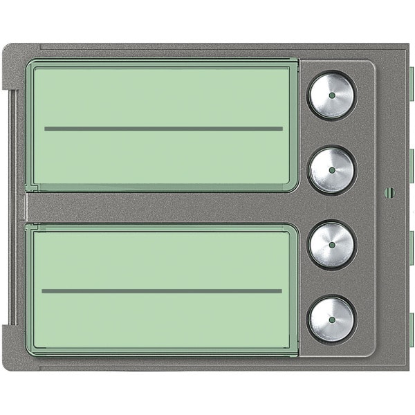 BTICINO - Frontblende Ruftastmodul 4Rt Robur