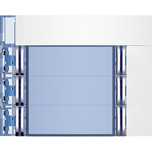 BTICINO - Frontblende Ruftastmodul 6Rt-D Allwhite