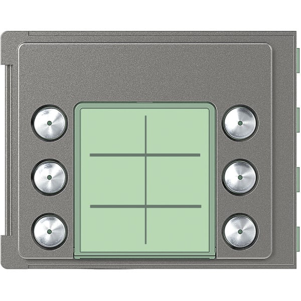 BTICINO - Frontblende Ruftastmodul 6Rt-D Robur