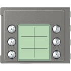 BTICINO - Frontblende Ruftastmodul 6Rt-D Robur