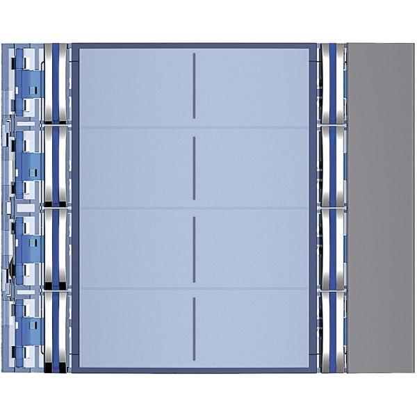 BTICINO - Frontblende Ruftastmodul 8Rt-D Allstreet