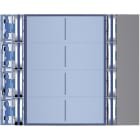 BTICINO - Frontblende Ruftastmodul 8Rt-D Allstreet