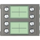 BTICINO - Frontblende Ruftastmodul 8Rt-D Robur
