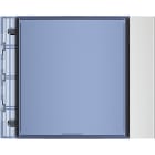 BTICINO - Frontblende Infomodul Allmetal