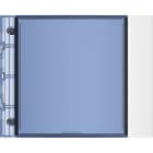 BTICINO - Frontblende Infomodul Allwhite