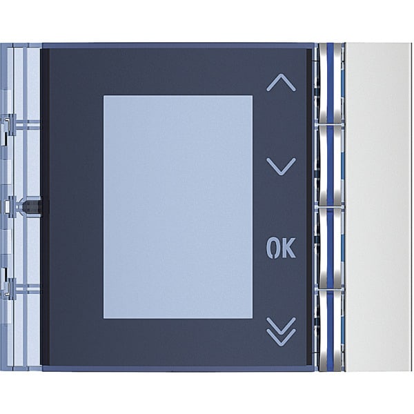 BTICINO - Frontblende Displaymodul Allmetal