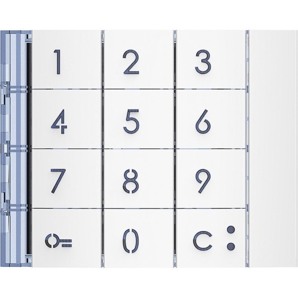 BTICINO - Frontblende Zehnertastatur Allwhite