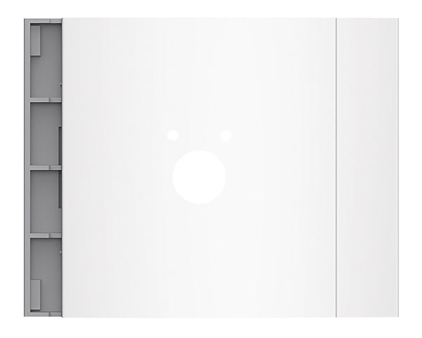 BTICINO - Postschlossmodul für Türstation SFERA, Farbe: Allwhite