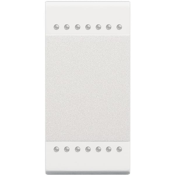BTICINO - MyHOME-Wippe ohne Symbol für LIVINGLIGHT, 1-modulig, Farbe: Weiß