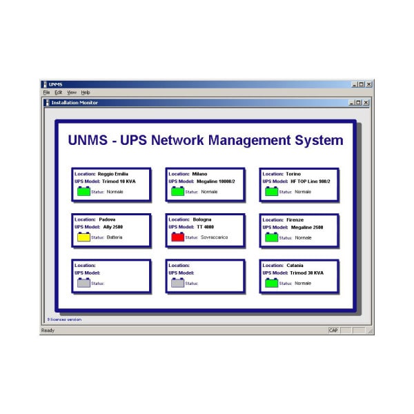 LEGRAND - UNMS (150 Lizenzen), Netzwerkmanagment Software zur Überw. Von USV Anlagen