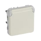 LEGRAND - Plexo Classic Steckdose (SL) 1-fach IP44 Feuchtraum Modular Plexo 55 weiß