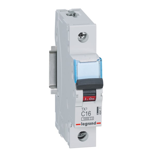 LEGRAND - TX3 Leitungsschutzschalter C-Charakteristik, 16A, 1-polig, 10kA,230/400VAC, 1TE
