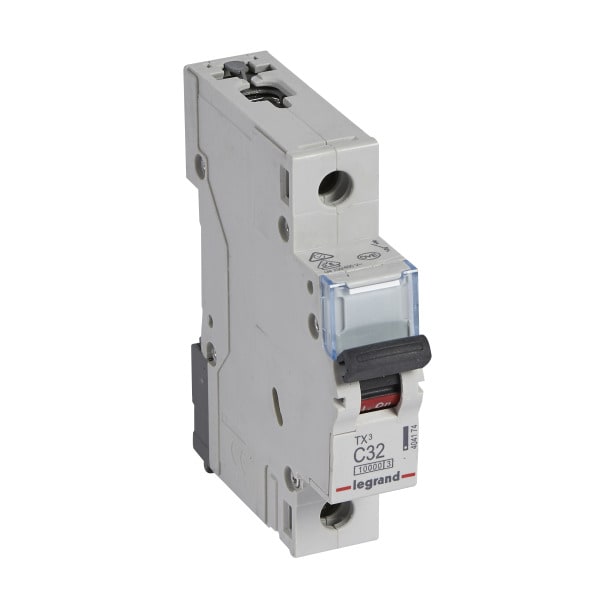 LEGRAND - TX3 Leitungsschutzschalter C-Charakteristik, 32A, 1-polig, 10kA,230/400VAC, 1TE