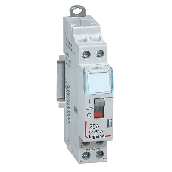 LEGRAND - CX3 Schütz 230V 25A, 2 Schliesser, mit Handschalter