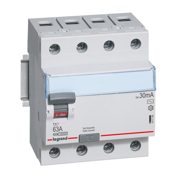 LEGRAND - TX3 FI 63A 4P 30MA AC