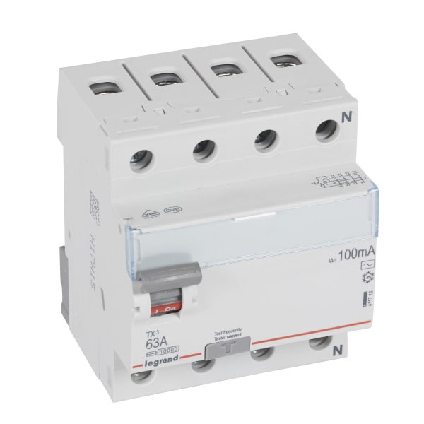 LEGRAND - TX3 FI 63A 4P 100MA AC