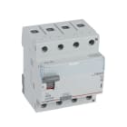LEGRAND - TX3 Fehlerstromschutzschalter 40A, 4-polig, 100mA, Typ A, 400VAC, 4TE