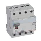 LEGRAND - TX3 Fehlerstromschutzschalter 63A, 4-polig, 30mA, Typ F-G, 400VAC, 4TE
