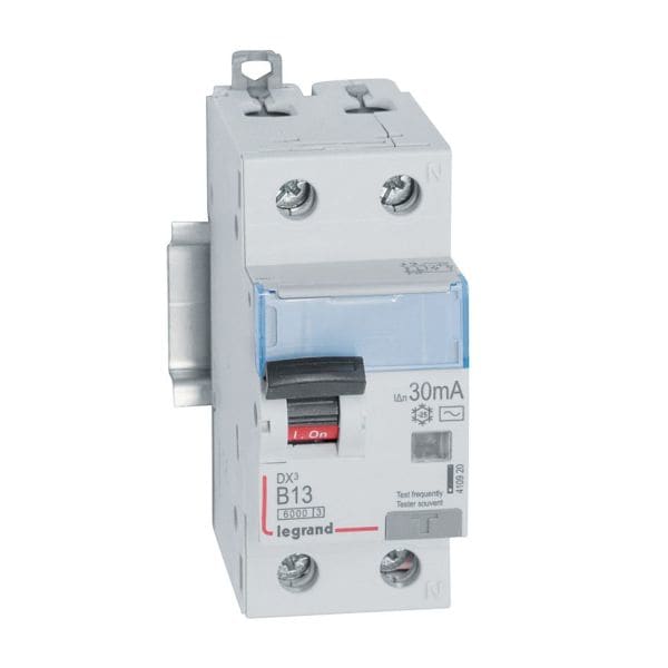 LEGRAND - DX3 FILS B13A 1P+N 6KA 30MA AC