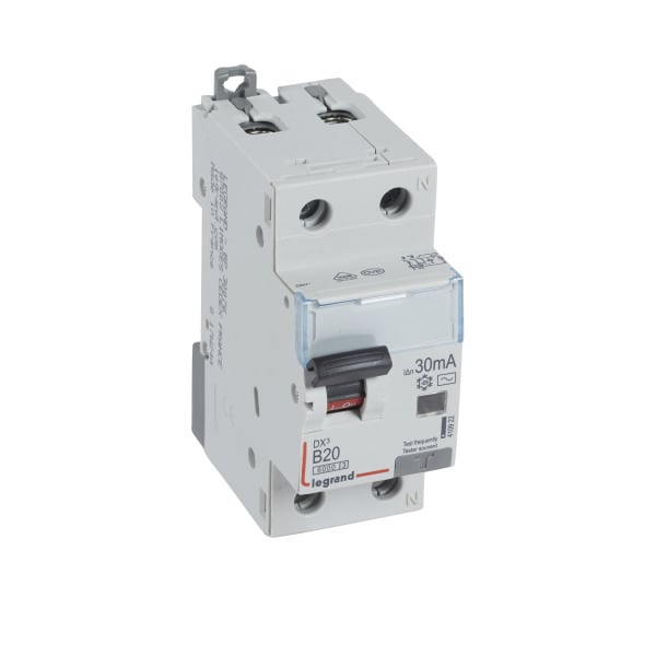 LEGRAND - DX3 FILS B20A 1P+N 6KA 30MA AC