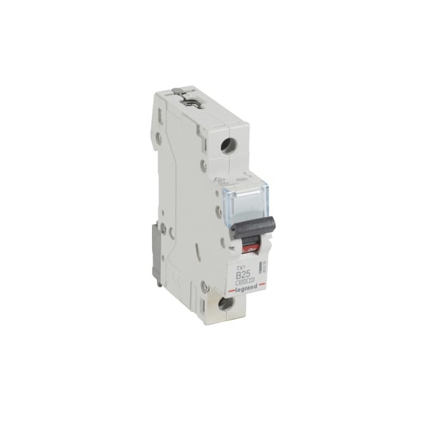 LEGRAND - TX3 Leitungsschutzschalter B-Charakteristik, 25A, 1-polig, 6kA, 230/400VAC, 1TE