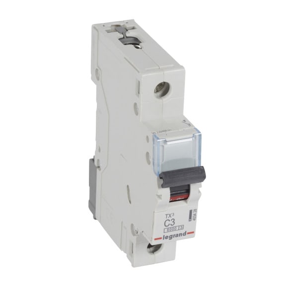 LEGRAND - TX3 Leitungsschutzschalter C-Charakteristik, 3A, 1-polig, 6kA, 230/400VAC, 1TE