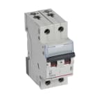 LEGRAND - TX3 Leitungsschutzschalter B-Charakteristik, 1A, 2-polig, 6kA, 400VAC, 2TE