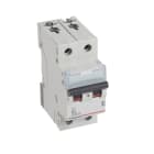 LEGRAND - TX3 Leitungsschutzschalter B-Charakteristik, 3A, 2-polig, 6kA, 400VAC, 2TE