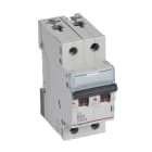 LEGRAND - TX3 Leitungsschutzschalter B-Charakteristik, 50A, 2-polig, 6kA, 400VAC, 2TE