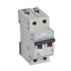 LEGRAND - TX3 Leitungsschutzschalter B-Charakteristik, 63A, 2-polig, 6kA, 400VAC, 2TE