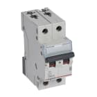 LEGRAND - TX3 Leitungsschutzschalter C-Charakteristik, 1A, 2-polig, 6kA, 400VAC, 2TE