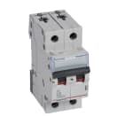 LEGRAND - TX3 Leitungsschutzschalter C-Charakteristik, 6A, 2-polig, 6kA, 400VAC, 2TE