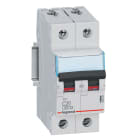 LEGRAND - TX3 Leitungsschutzschalter C-Charakteristik, 20A, 2-polig, 6kA, 400VAC, 2TE