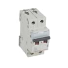LEGRAND - TX3 Leitungsschutzschalter C-Charakteristik, 25A, 2-polig, 6kA, 400VAC, 2TE