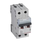 LEGRAND - TX3 Leitungsschutzschalter D-Charakteristik, 16A, 2-polig, 6kA, 400VAC, 2TE