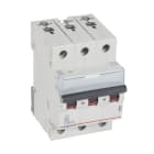 LEGRAND - TX3 Leitungsschutzschalter B-Charakteristik, 2A, 3-polig, 6kA, 400VAC, 3TE