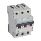 LEGRAND - TX3 Leitungsschutzschalter B-Charakteristik, 4A, 3-polig, 6kA, 400VAC, 3TE