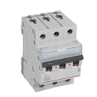 LEGRAND - TX3 Leitungsschutzschalter C-Charakteristik, 0,5A, 3-polig, 6kA, 400VAC, 3TE