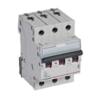 LEGRAND - TX3 Leitungsschutzschalter C-Charakteristik, 2A, 3-polig, 6kA, 400VAC, 3TE
