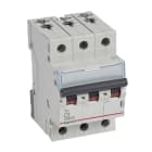 LEGRAND - TX3 Leitungsschutzschalter C-Charakteristik, 3A, 3-polig, 6kA, 400VAC, 3TE