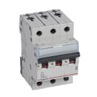 LEGRAND - TX3 Leitungsschutzschalter C-Charakteristik, 4A, 3-polig, 6kA, 400VAC, 3TE