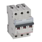 LEGRAND - TX3 Leitungsschutzschalter C-Charakteristik, 6A, 3-polig, 6kA, 400VAC, 3TE
