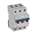 LEGRAND - TX3 Leitungsschutzschalter C-Charakteristik, 8A, 3-polig, 6kA, 400VAC, 3TE